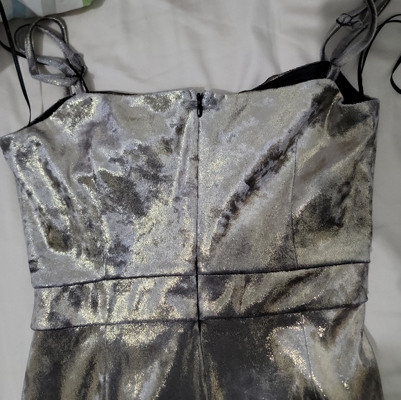 Zara Dress - metallic size S - Picture 5 of 5